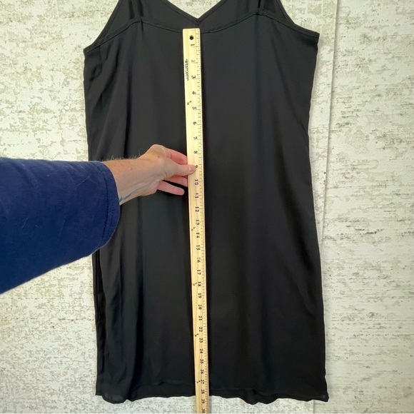 Selected Femme Black Slip Dress Size 36 USA 8 Cocktail Party Date Old Money - Picture 9 of 15